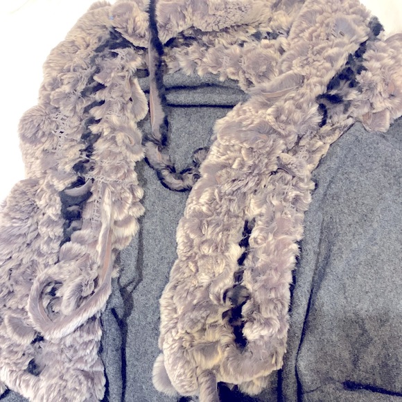 Rex rabbit fur vest - Picture 2 of 4